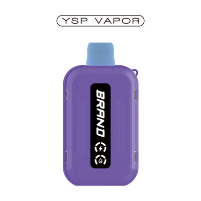 10000 Puffs 12 ml Einweg-E-Zigarette mit einstellbarem Luftstrom und Batterie und flüssigem Smart-Screen