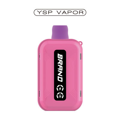 10000 Puffs 12 ml Einweg-E-Zigarette mit einstellbarem Luftstrom und Batterie und flüssigem Smart-Screen