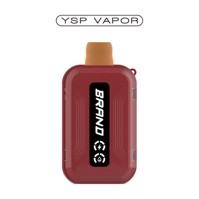 10000 Puffs 12 ml Einweg-E-Zigarette mit einstellbarem Luftstrom und Batterie und flüssigem Smart-Screen