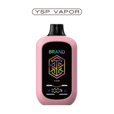 5% Nikotin 15000+ Puffs AIO-Gerät 15 ml Großer Bildschirm Einstellbarer Luftstrom E-Vaporizer