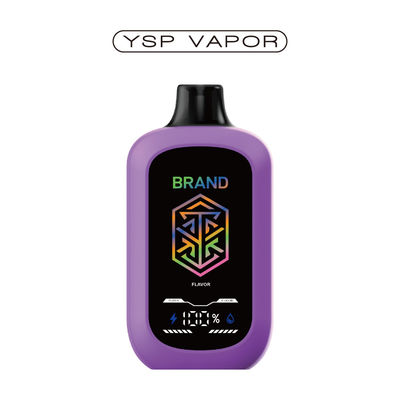 5% Nikotin 15000+ Puffs AIO-Gerät 15 ml Großer Bildschirm Einstellbarer Luftstrom E-Vaporizer