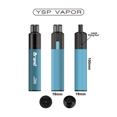 500mAh Akku Wiederaufladbarer Vape Pod Typ C Aufladen 2ml Wiederaufladbarer Vape Pen
