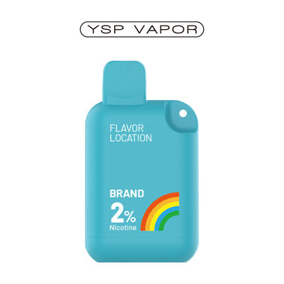 800 Puffs Aromatisierter Vaporizer Pen 3 ml Wiederauffüllbares Vape Pod Kit