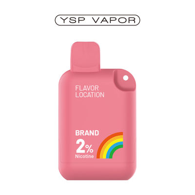 800 Puffs Aromatisierter Vaporizer Pen 3 ml Wiederauffüllbares Vape Pod Kit