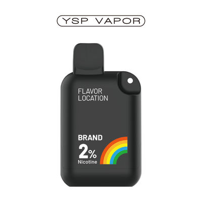 800 Puffs Aromatisierter Vaporizer Pen 3 ml Wiederauffüllbares Vape Pod Kit