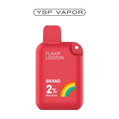 800 Puffs Aromatisierter Vaporizer Pen 3 ml Wiederauffüllbares Vape Pod Kit
