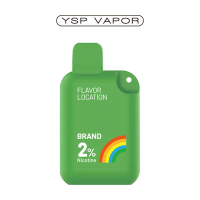 800 Puffs Aromatisierter Vaporizer Pen 3 ml Wiederauffüllbares Vape Pod Kit