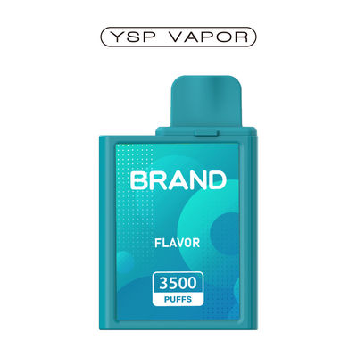 6 ml 3500 Puffs Wiederaufladbare Vape Pod System Gefüllte Aromastoffe