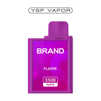 6 ml 3500 Puffs Wiederaufladbare Vape Pod System Gefüllte Aromastoffe