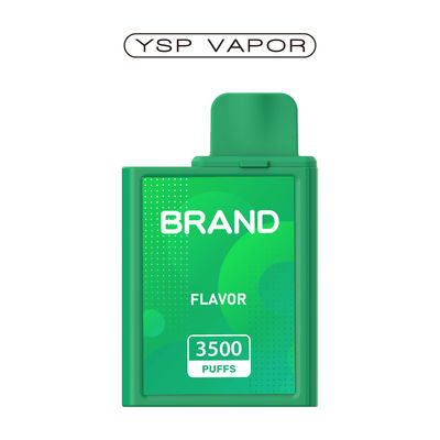 6 ml 3500 Puffs Wiederaufladbare Vape Pod System Gefüllte Aromastoffe