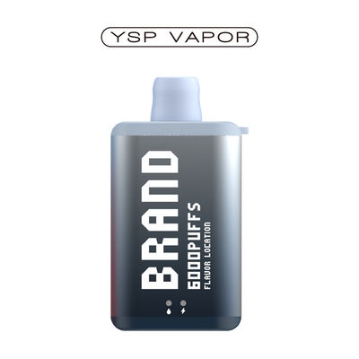 10 ml 6000 Puff Vape E Zigarette Wiederaufladbare Einweg-Vape-Box