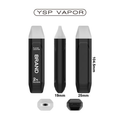 3 ml Einweg-Vape Pen 800 Puffs Vorgefüllt Einweg-Nicht-Wiederaufladbare Batterie