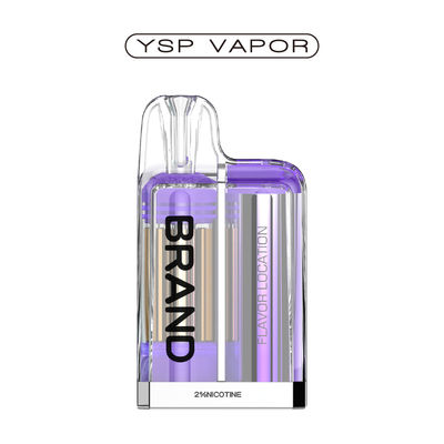 TPD-konforme Einweg-Pod-Vorgefüllte Mesh-Coil-Kindersperre 2ml Flüssigkristall-Design