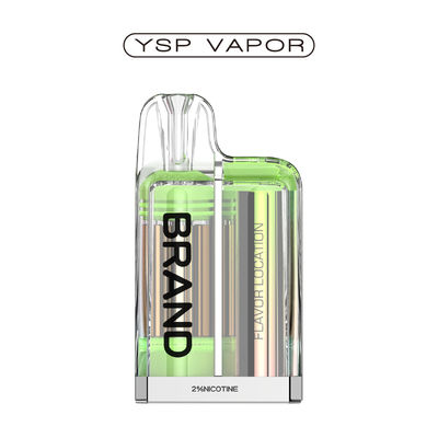 TPD-konforme Einweg-Pod-Vorgefüllte Mesh-Coil-Kindersperre 2ml Flüssigkristall-Design