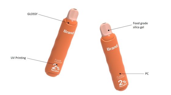 EU TPD Standard Vape 600 Puffs Legal kleiner Puff 2% Nic Zigarettenverdampfer 500mAh