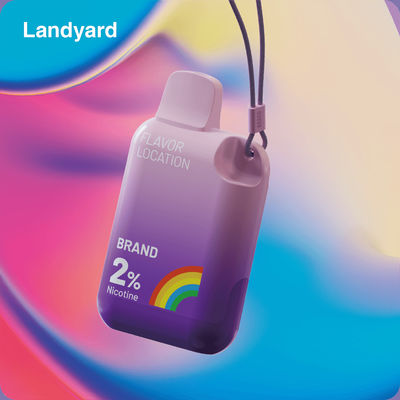 2 ml TPD Pod Vape 600puffs Einweg-Vape-Stift Aromatisierter Vaporizer-Stift Kleiner, leicht zu tragen
