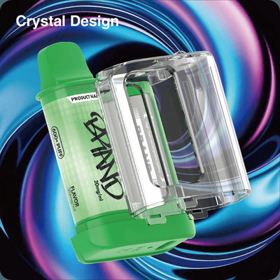 600 Puffs 2ml TPD Vorgefülltes Pod-System   Abnehmbare Batterie und EU-konforme Vape Reisefreundlich Recycling und umweltfreundlich